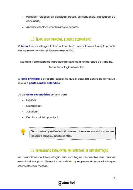 Amostra do PDF - página selecionada