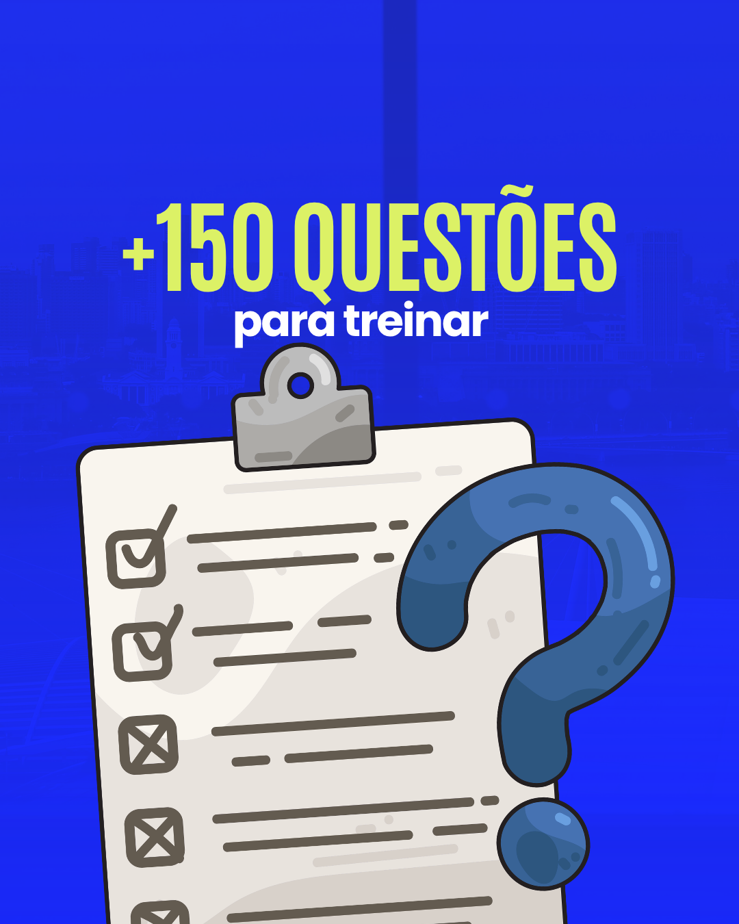 Capa do bônus: material de questões