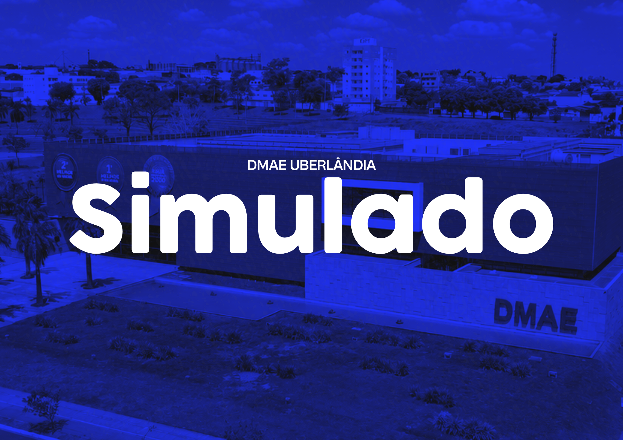 Simulado DMAE Uberlândia com gabarito comentado